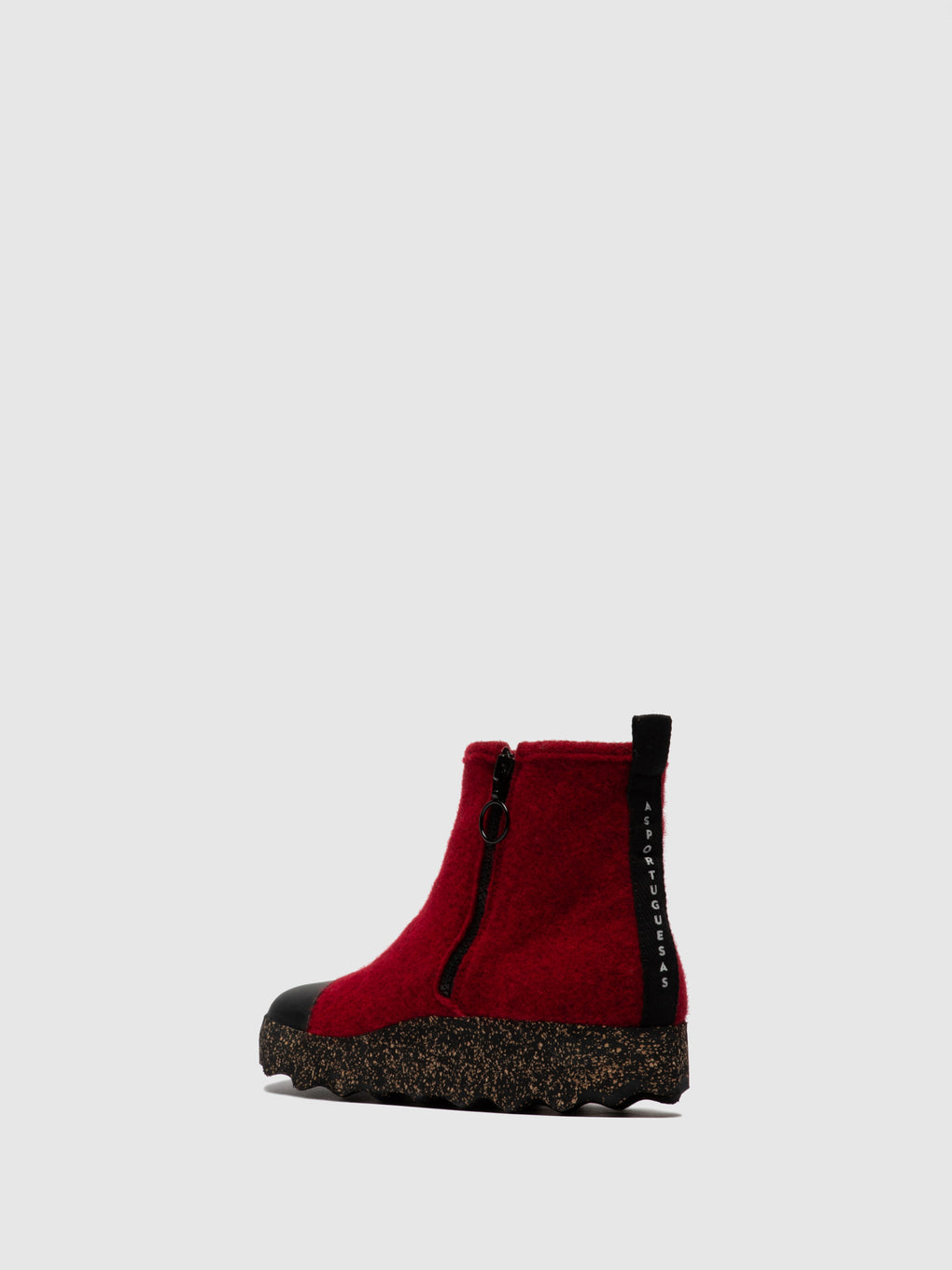Zip Up Boots COSY Berry