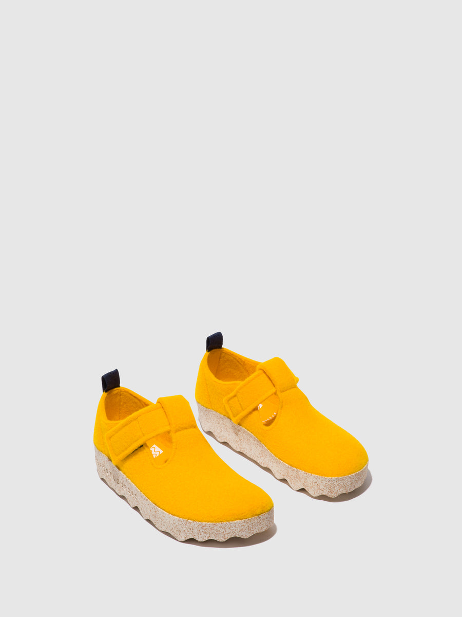 Velcro Shoes CATE YELLOW ASPORTUGUESAS