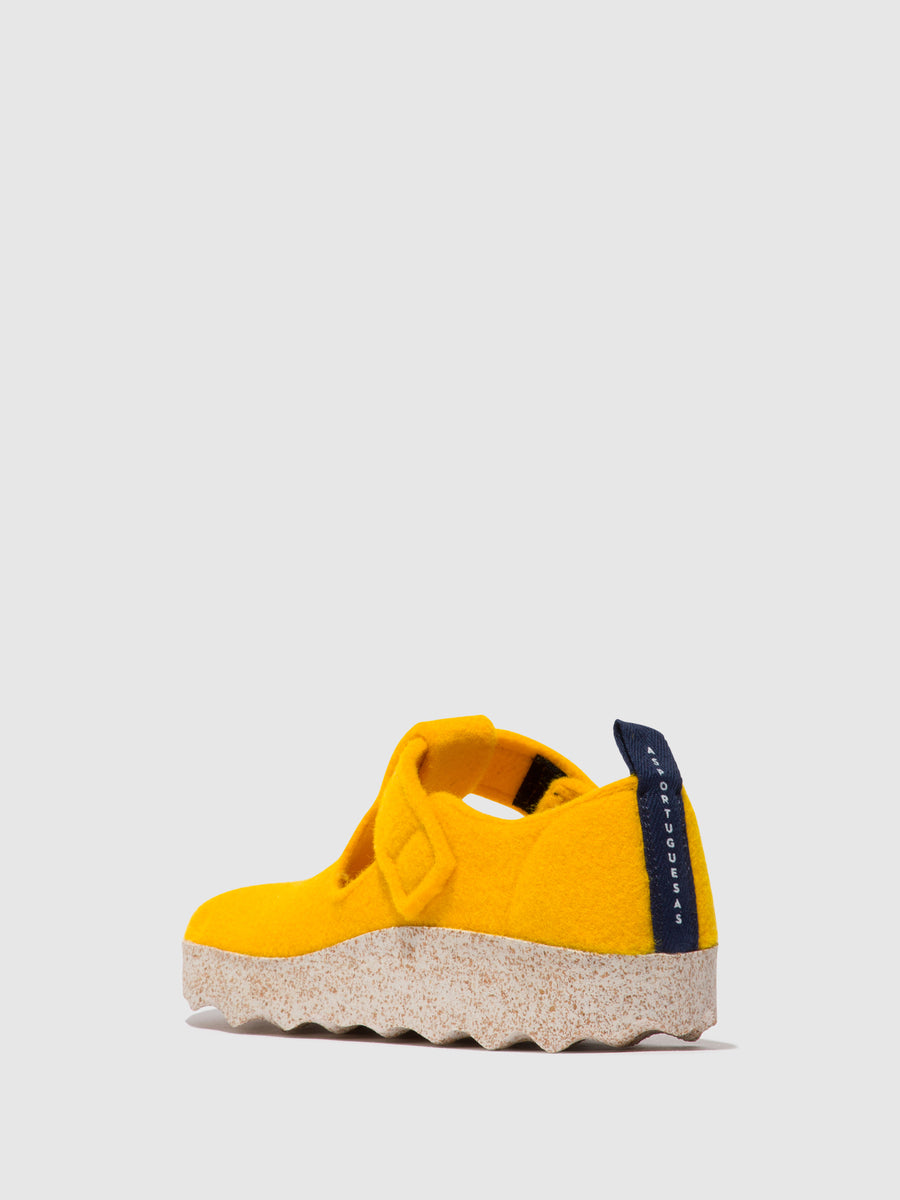 Velcro Shoes CATE YELLOW ASPORTUGUESAS