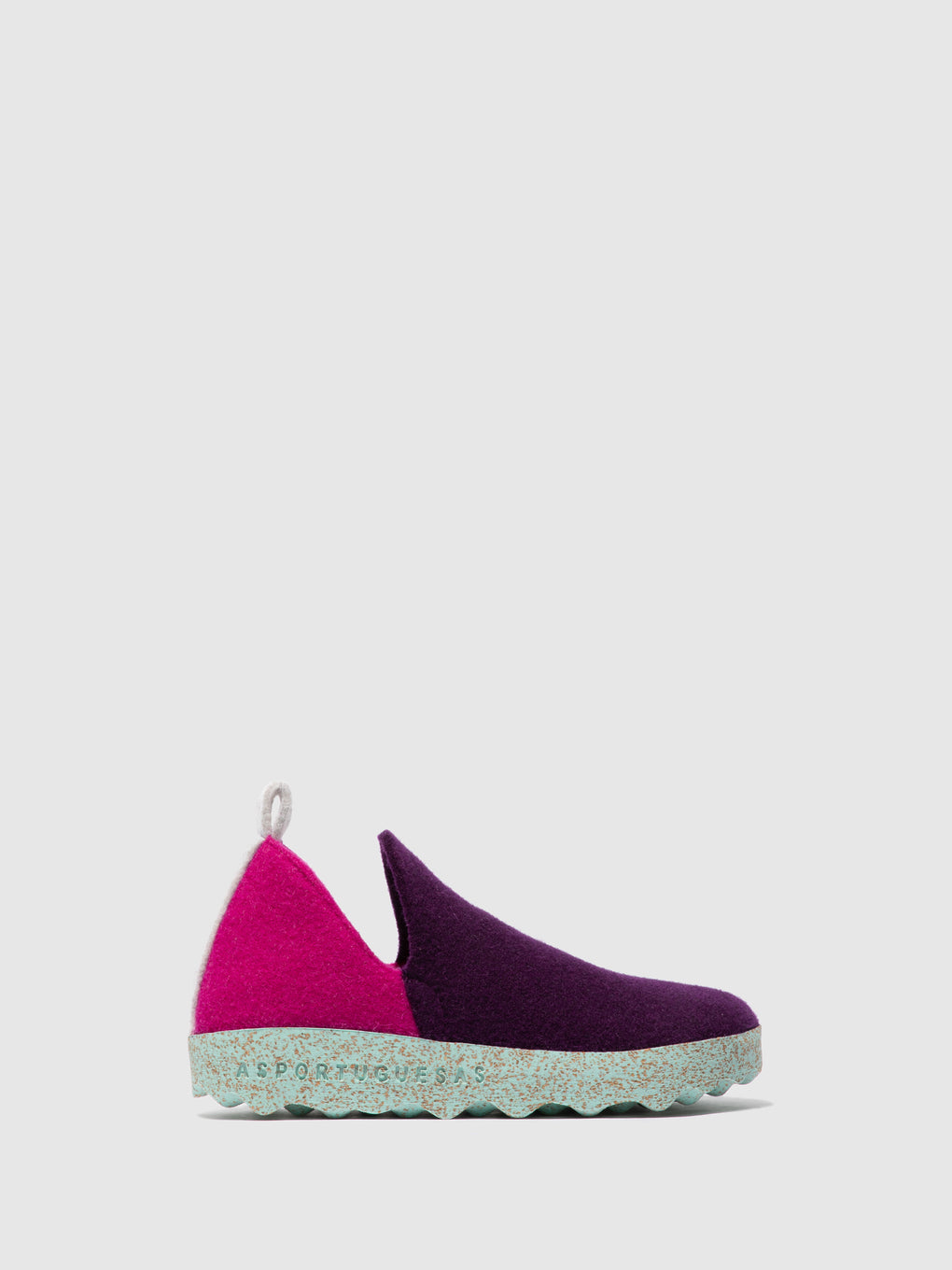 Round Toe Shoes CITY PINK PURPLE