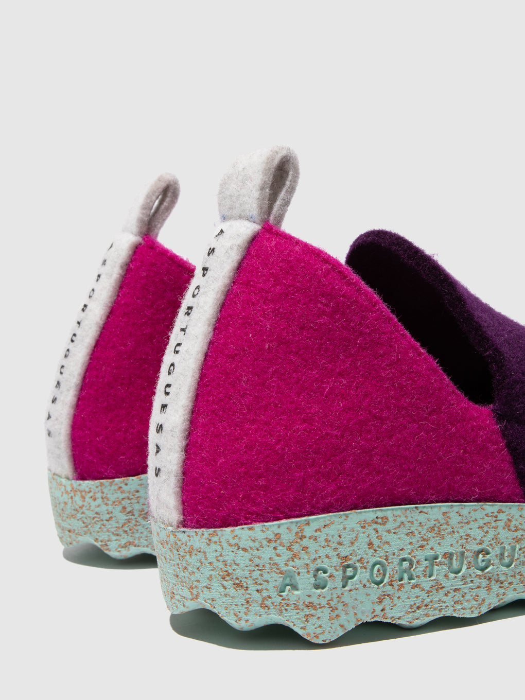 Round Toe Shoes CITY PINK PURPLE