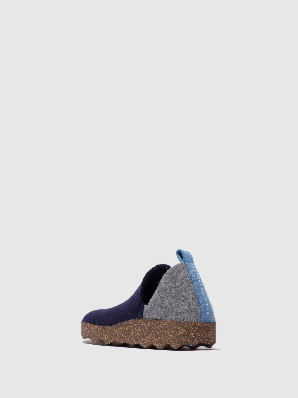 Round Toe Shoes CITY GREY BLUE