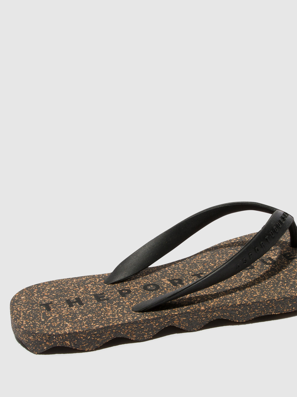 Beach Flip-Flops BASE Black & black strap