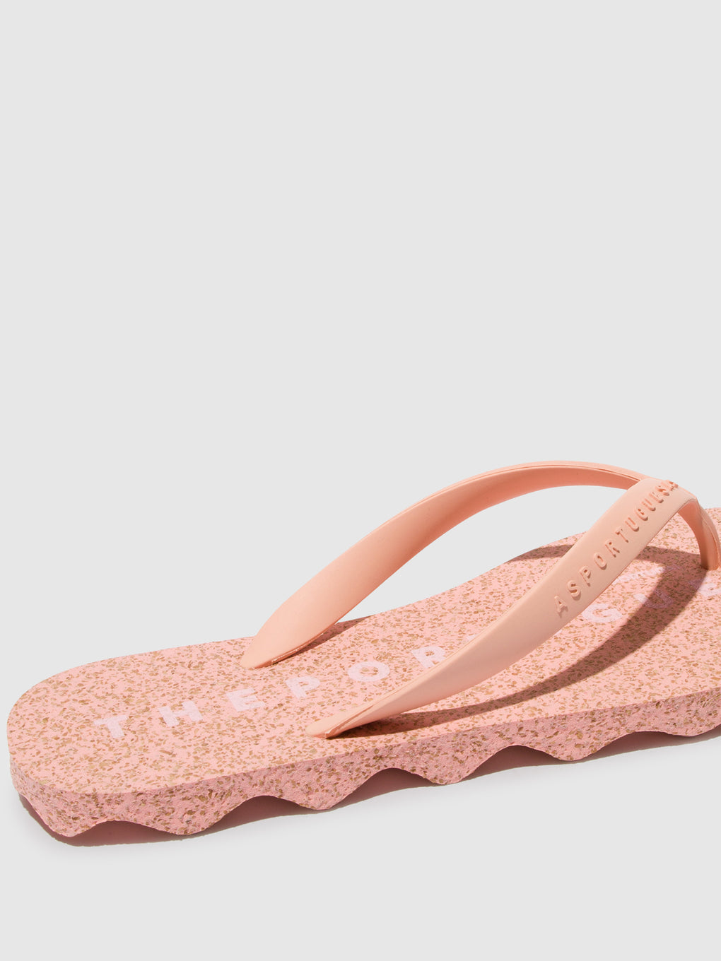 Beach Flip-Flops BASE Pink & pink strap