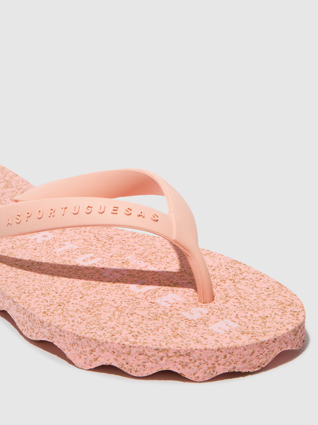 Beach Flip-Flops BASE Pink & pink strap