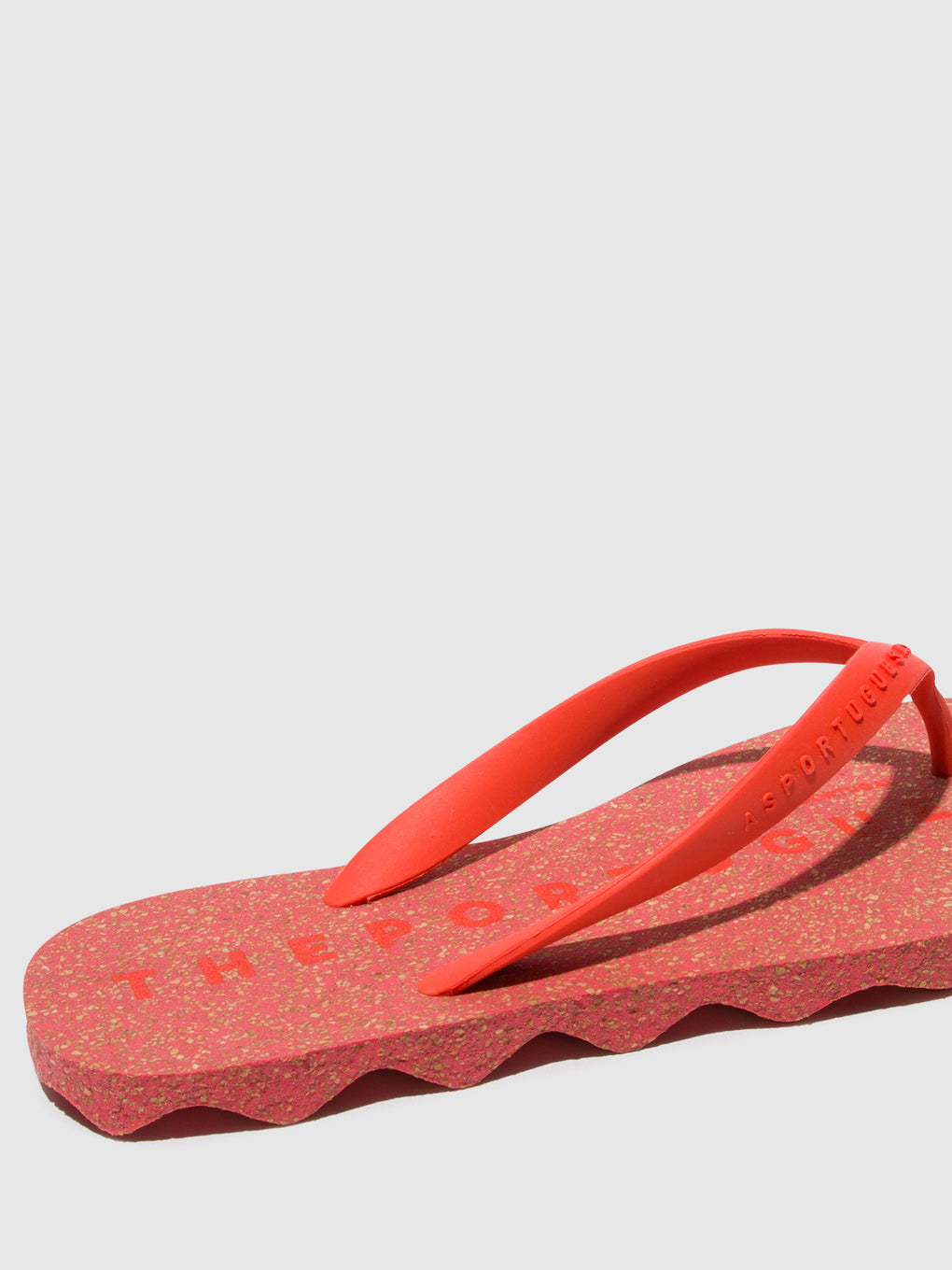 Beach Flip-Flops BASE Red & red strap