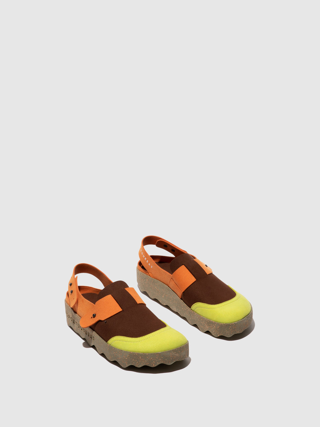 Strappy Mules CUTE BROWN
