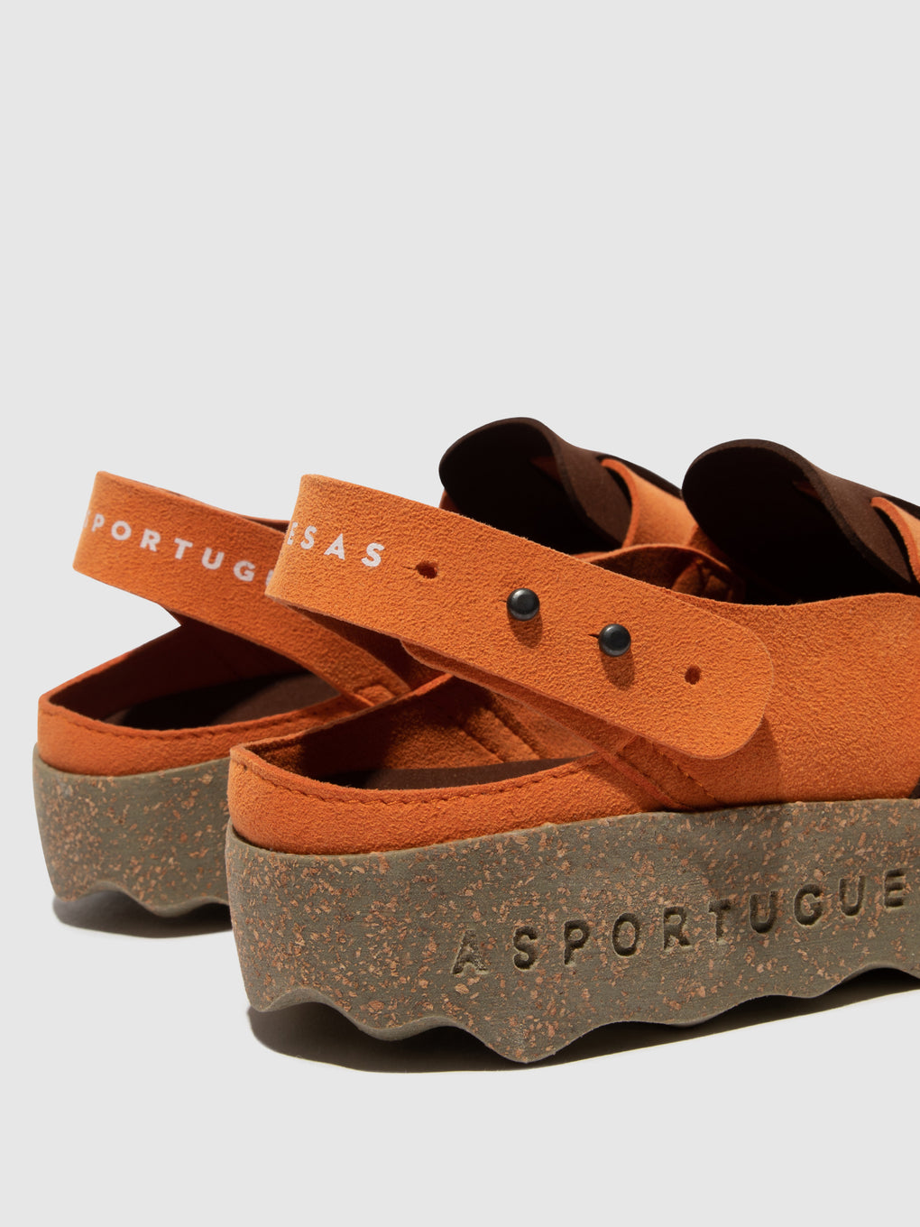 Strappy Mules CUTE BROWN