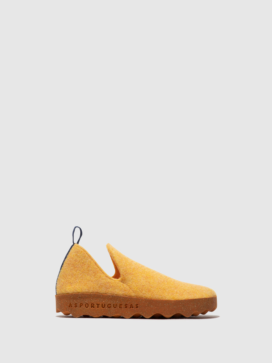 Round Toe Shoes CITY YELLOW – ASPORTUGUESAS