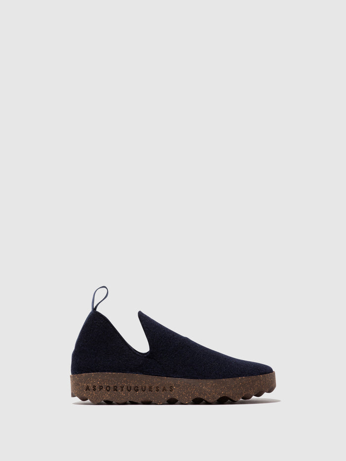 asportuguesas Round Toe Shoes CITY NAVY