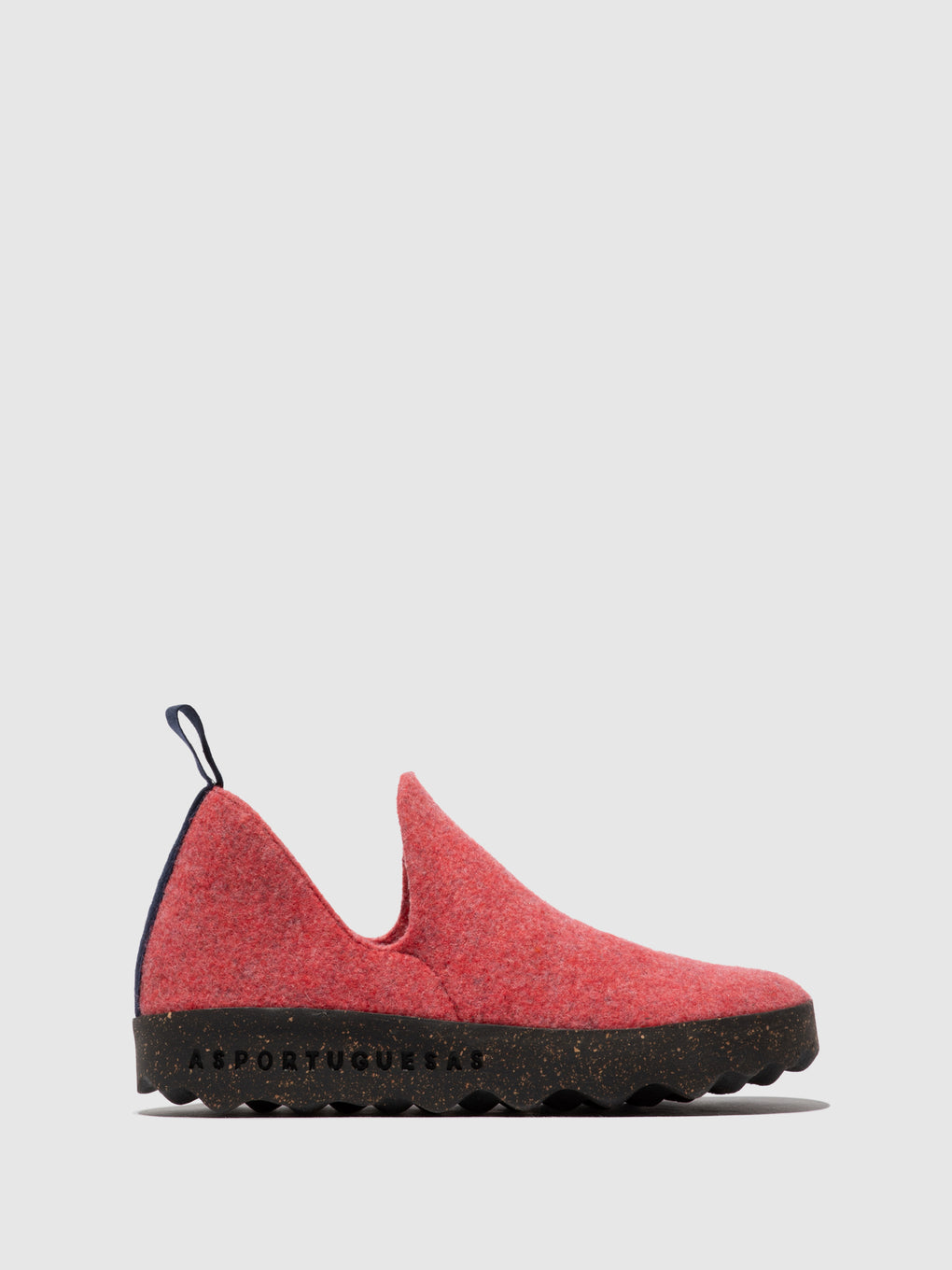 Round Toe Shoes CITY RUBY RED - ASPORTUGUESAS