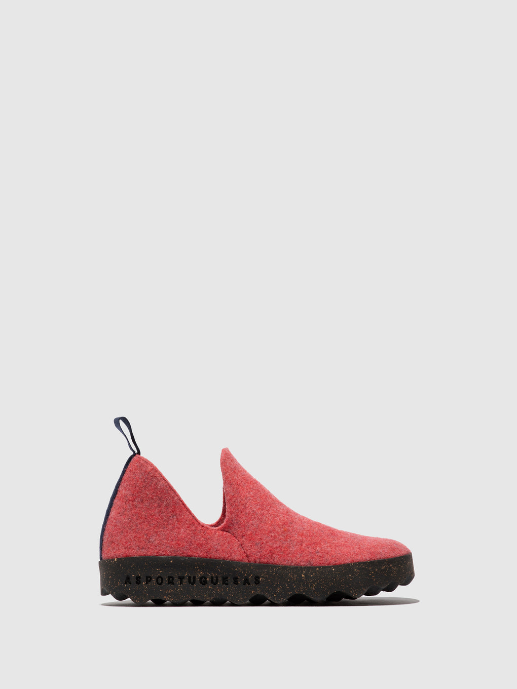 Round Toe Shoes CITY RUBY RED