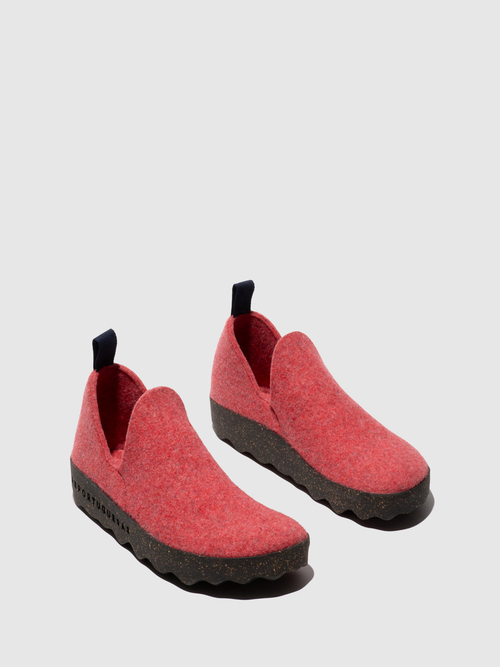 Round Toe Shoes CITY RUBY RED - ASPORTUGUESAS