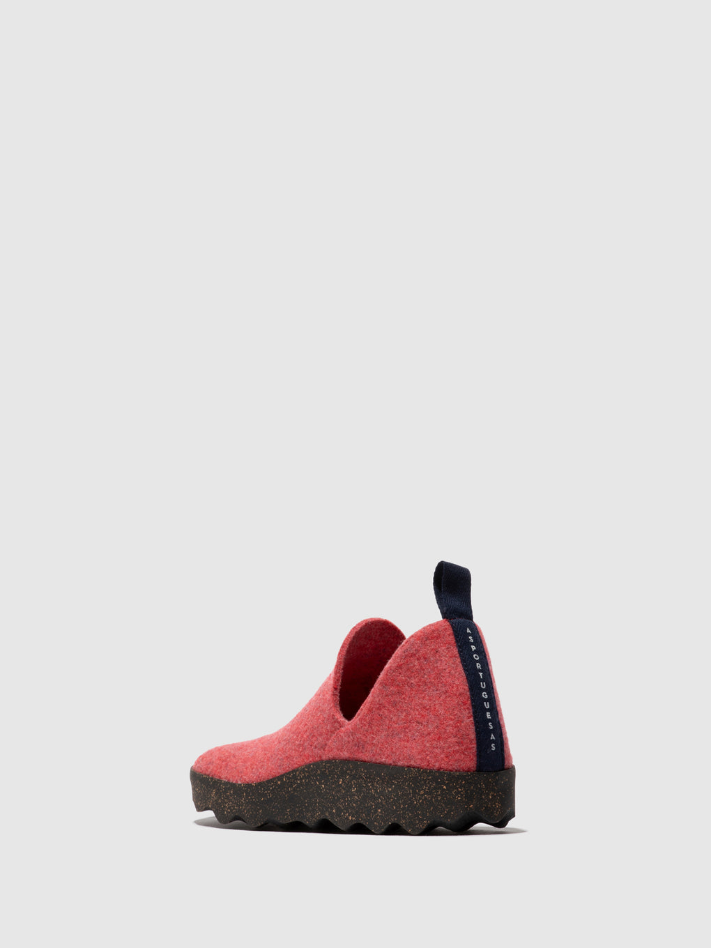 Round Toe Shoes CITY RUBY RED