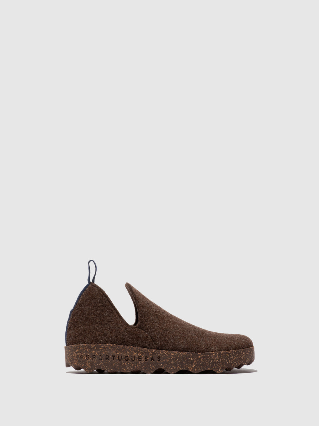 Round Toe Shoes CITY L DK. BROWN - ASPORTUGUESAS