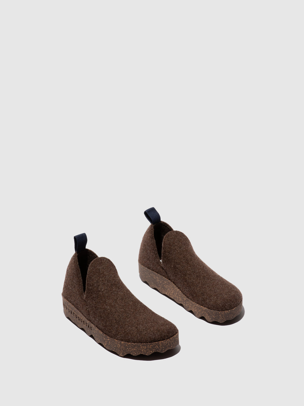 Round Toe Shoes CITY L DK. BROWN - ASPORTUGUESAS