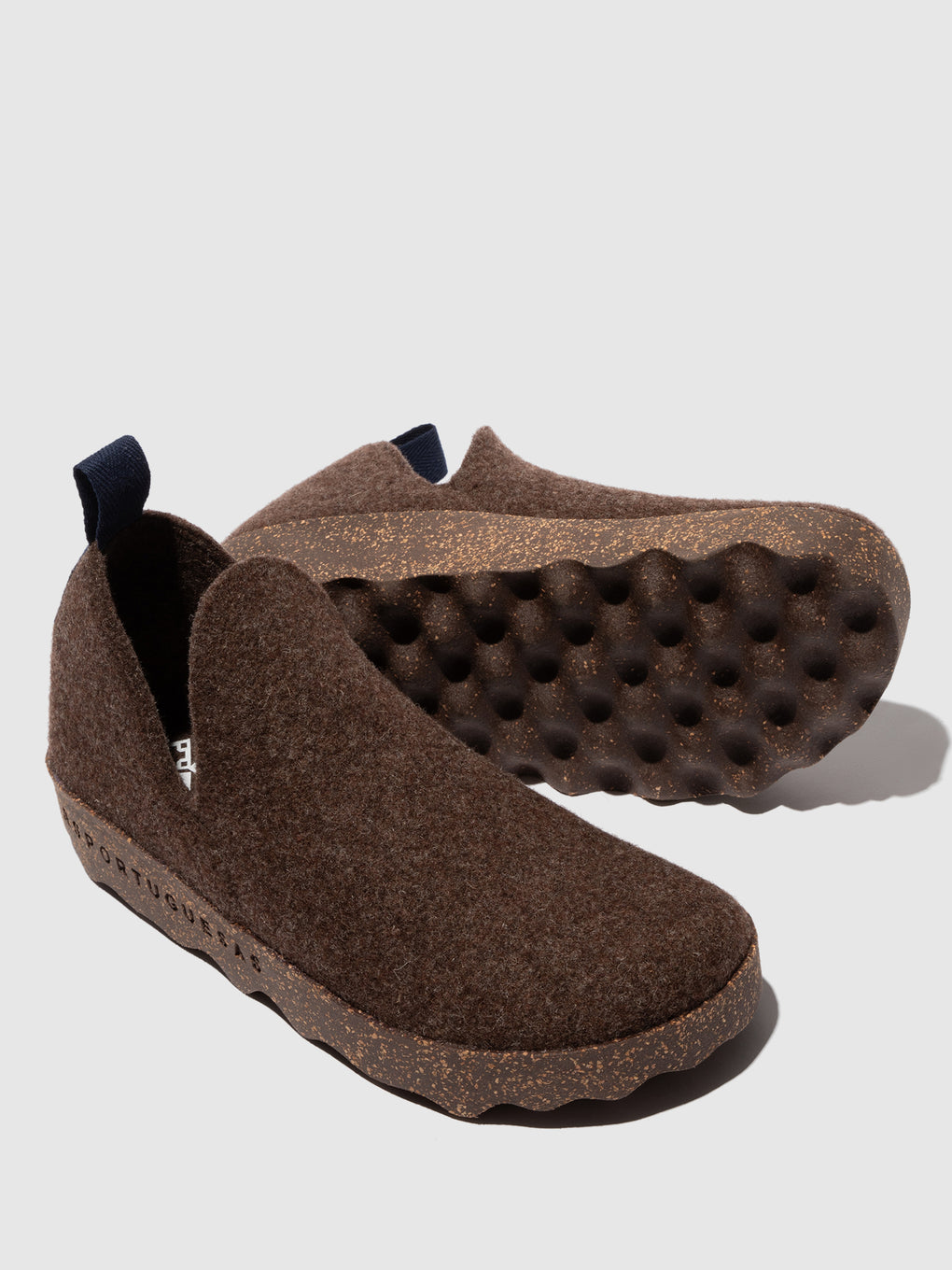 Round Toe Shoes CITY L DK. BROWN - ASPORTUGUESAS