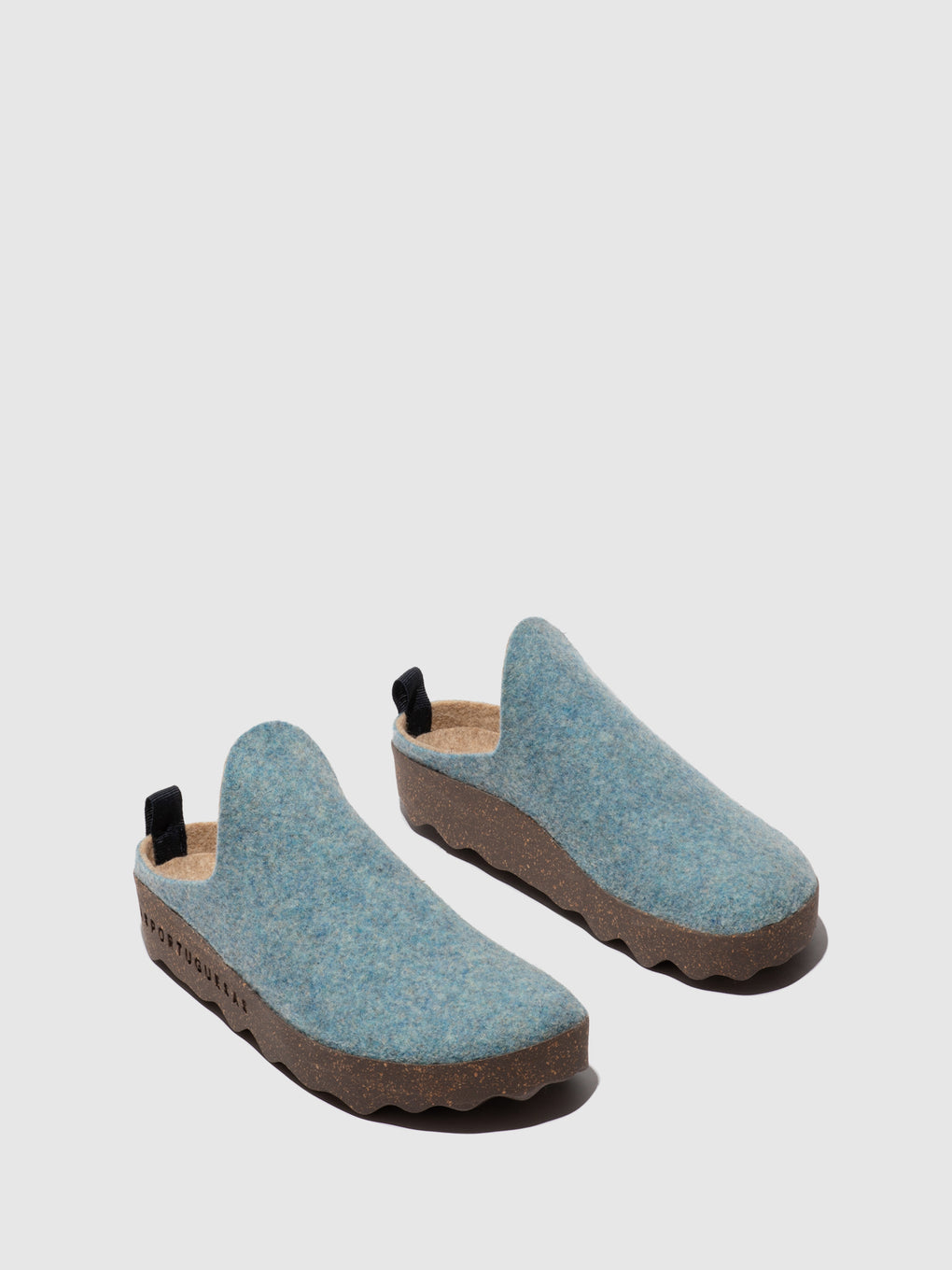 Slip-on Mules COME SKY BLUE - ASPORTUGUESAS