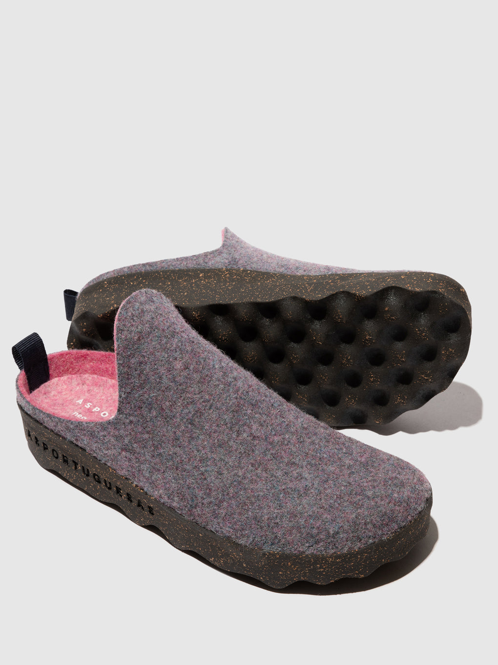 Mules Slip-on COME GREY/PINK