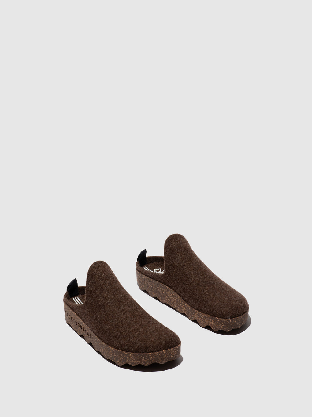 Slip-on Mules COME L DK. BROWN - ASPORTUGUESAS
