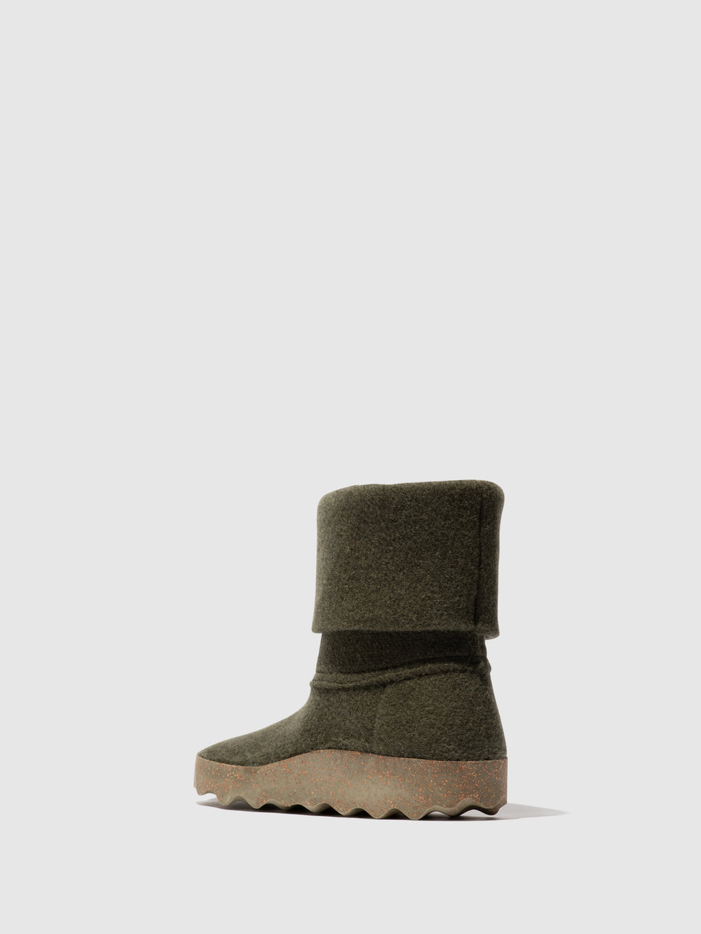 Round Toe Boots CADY MILITARY GREEN