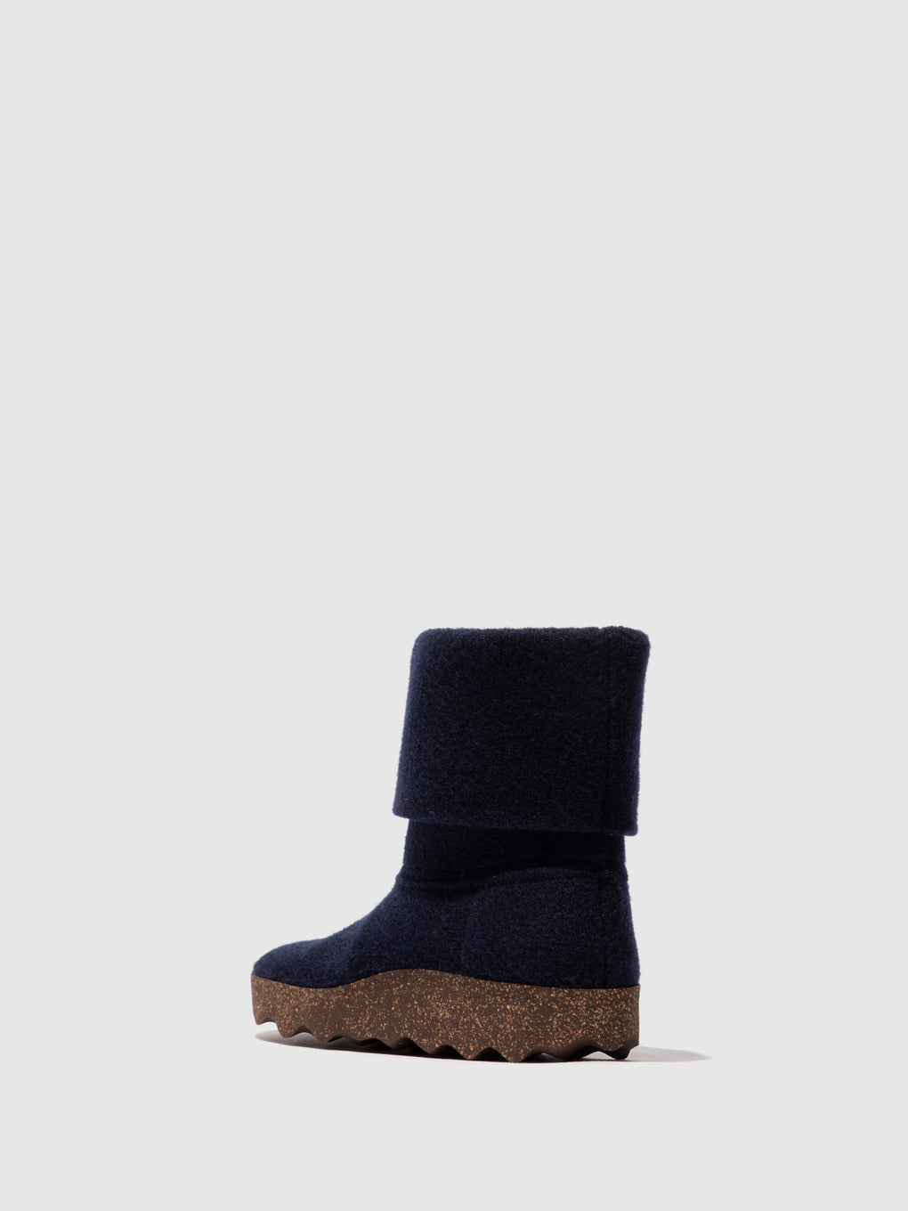 Round Toe Boots CADY NAVY