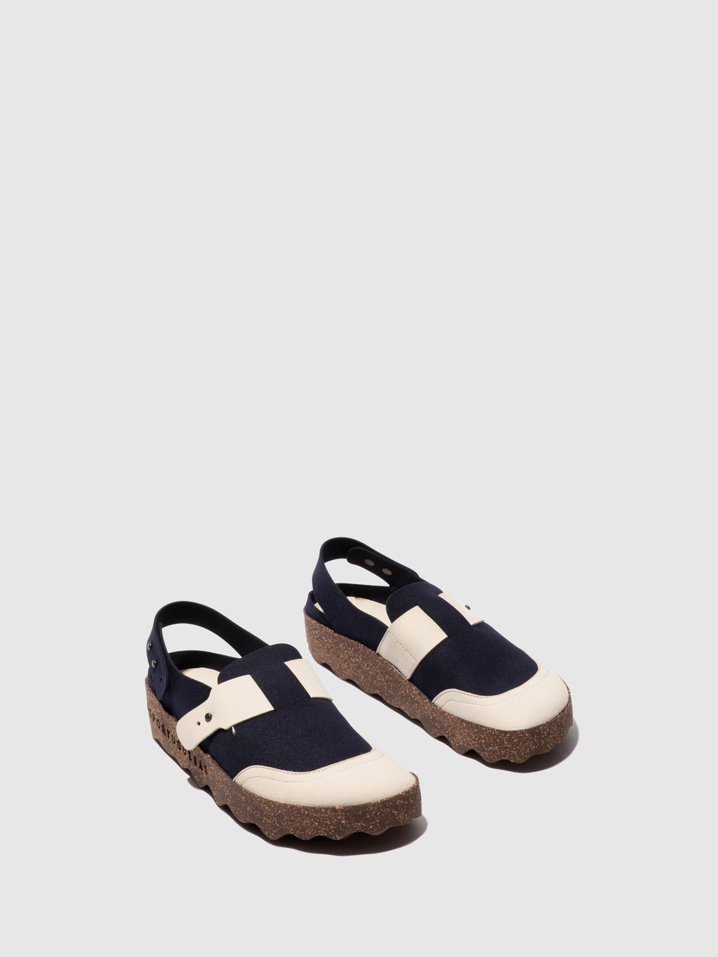 Strappy Mules CUTE NAVY