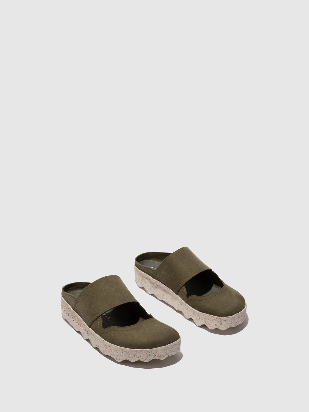 Slip-on Mules CANA ARMY