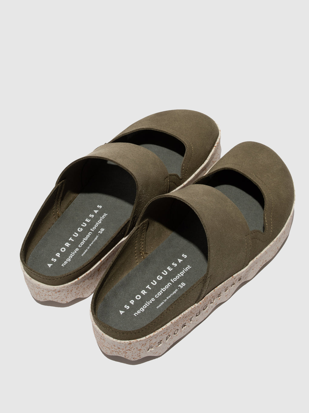 Slip-on Mules CANA ARMY