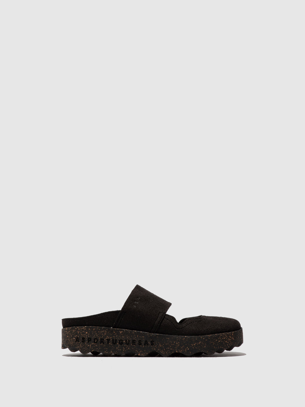 Round Toe Mules CANA BLACK - ASPORTUGUESAS