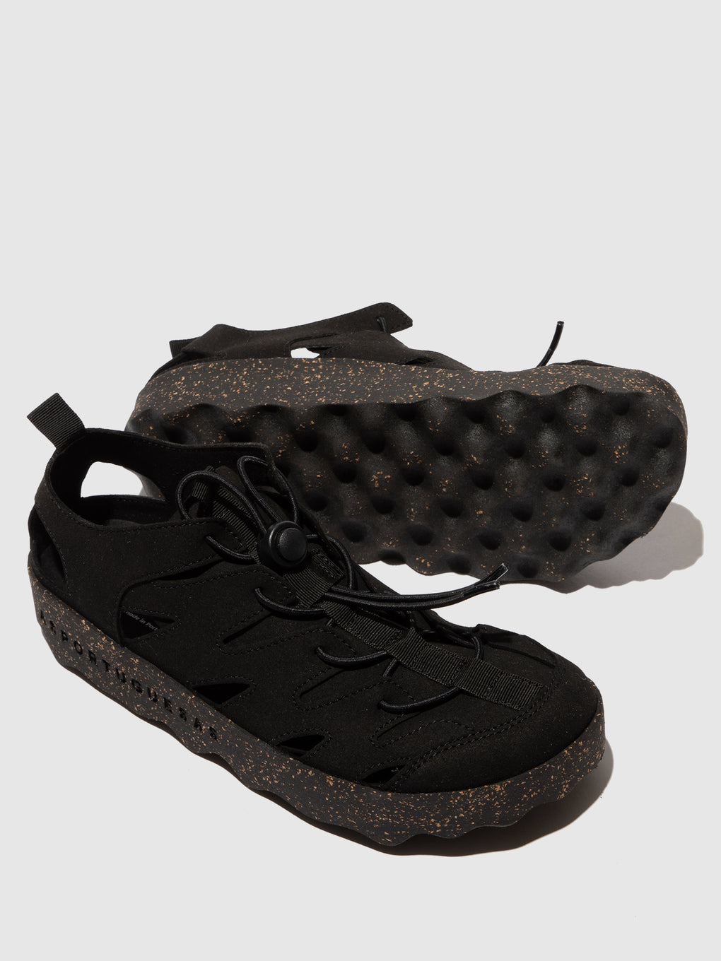 Elasticated Trainers CURE2 BLACK - ASPORTUGUESAS