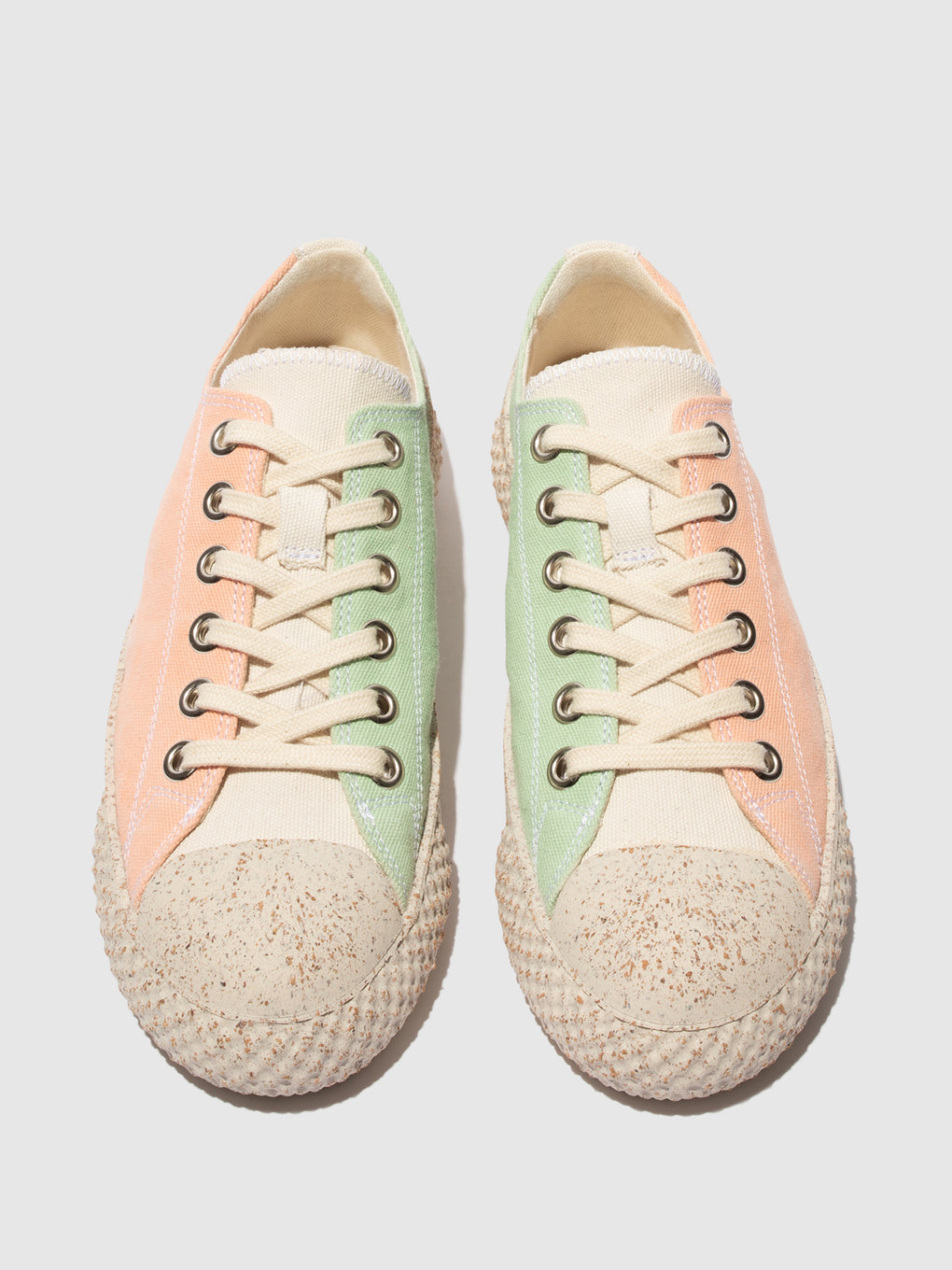 Lace-up Trainers TREE 2 CORAL/GREEN