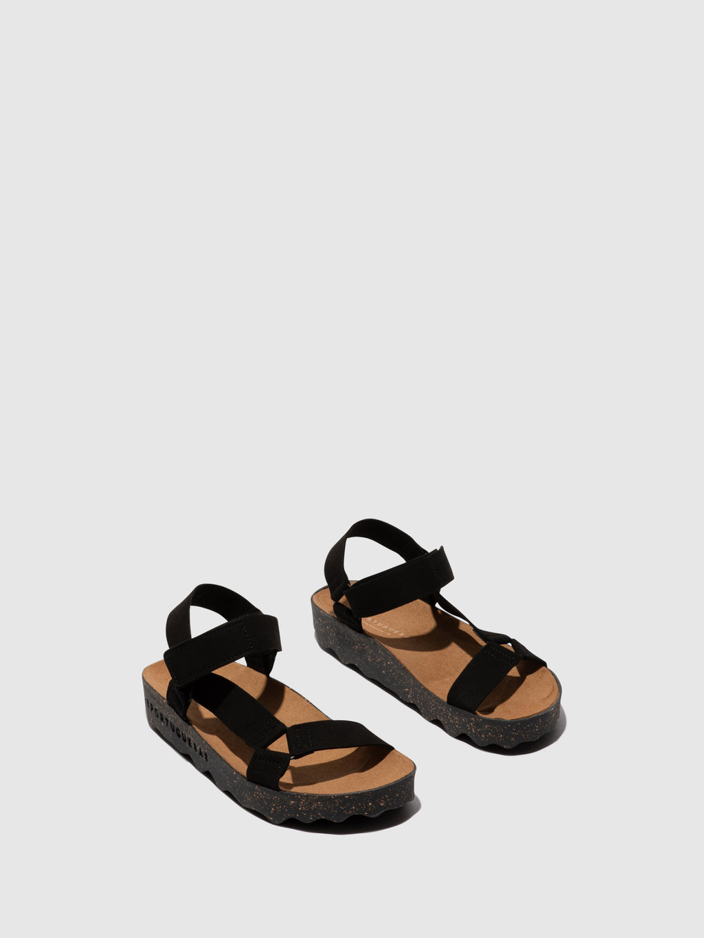 Velcro Sandals CLEW BLACK