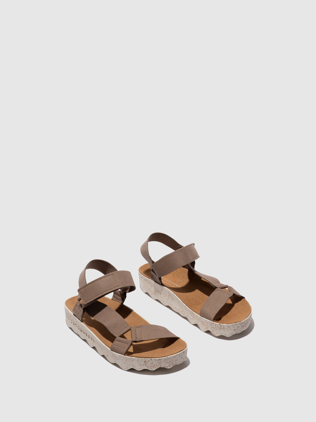 Velcro Sandals CLEW TAUPE