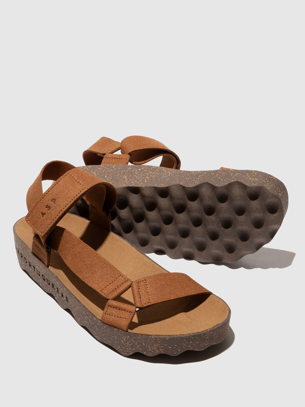 Strappy Sandals CLEW BROWN - ASPORTUGUESAS