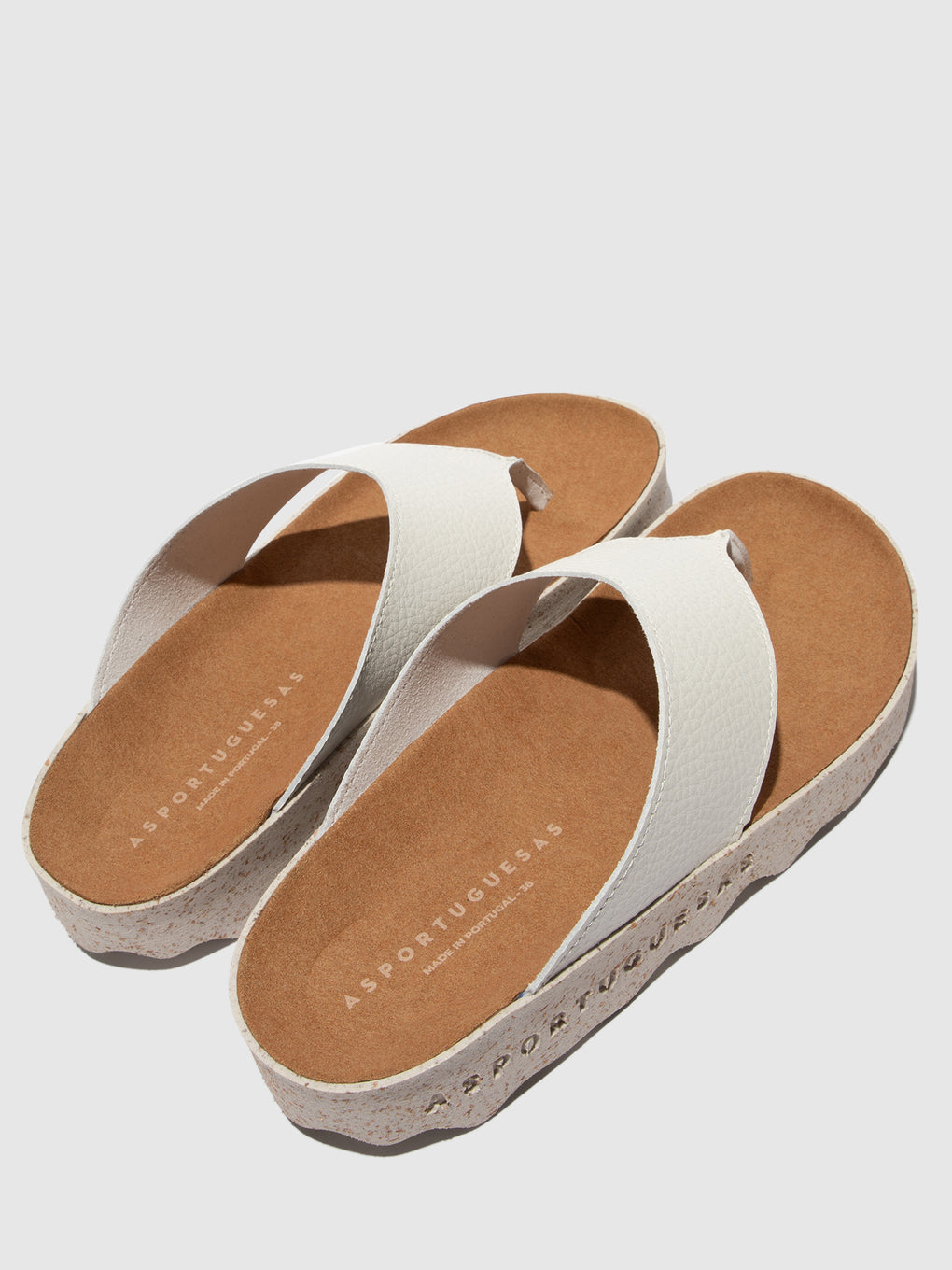 Slip-on Sandals CAMI WHITE
