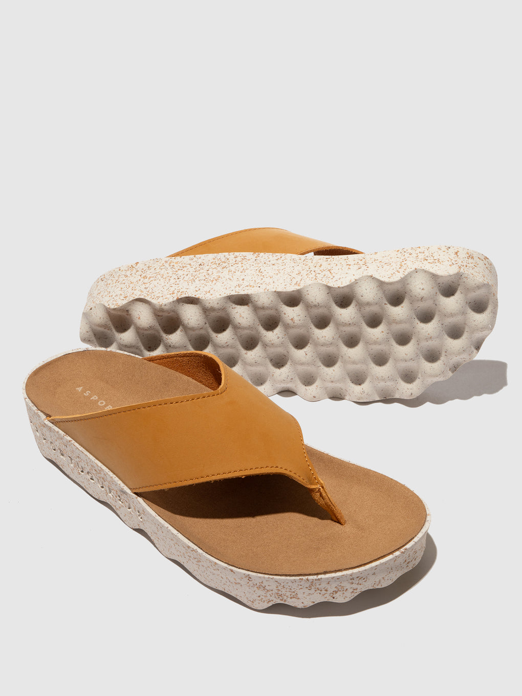 Thong Sandals CAMI CAMEL - ASPORTUGUESAS
