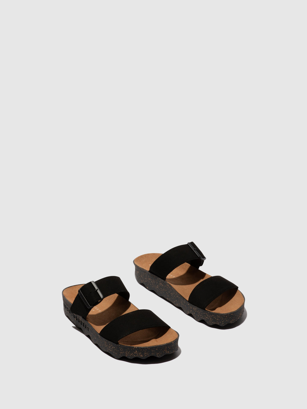 Strappy Sandals COLY BLACK SUEDE