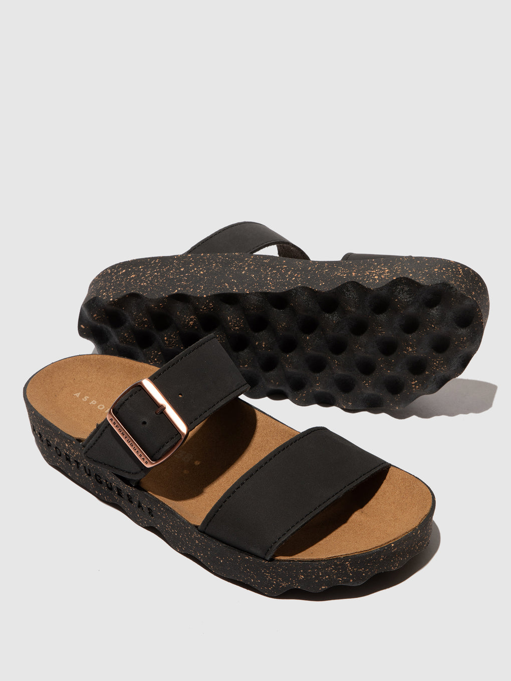 Strappy Sandals COLY BLACK - ASPORTUGUESAS