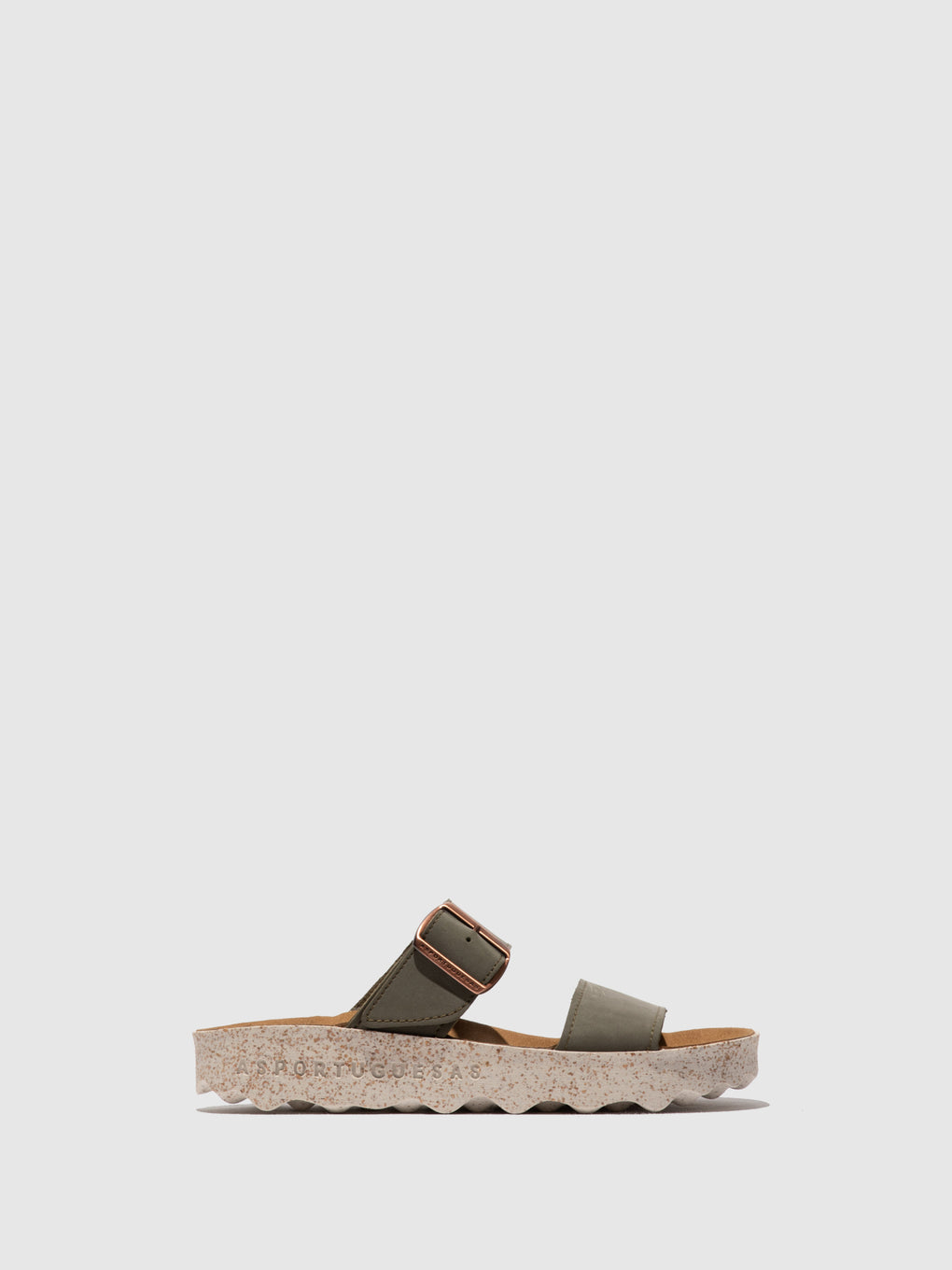 Strappy Sandals COLY KHAKI - ASPORTUGUESAS