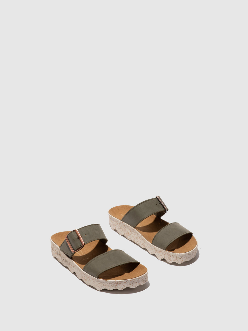 Strappy Sandals COLY KHAKI - ASPORTUGUESAS