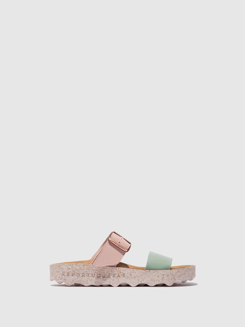 Strappy Sandals COLY PINK/MINT - ASPORTUGUESAS