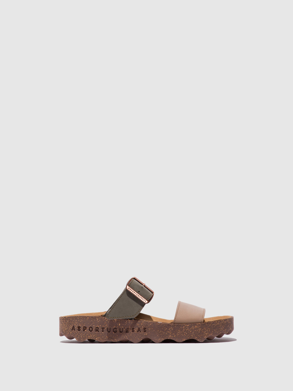 Strappy Sandals COLY SAND/KHAKI - ASPORTUGUESAS