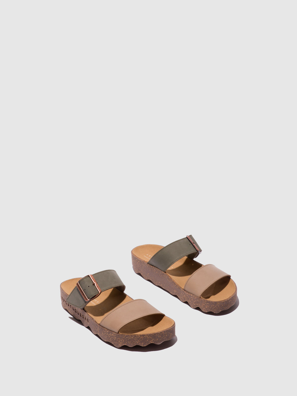 Strappy Sandals COLY SAND/KHAKI - ASPORTUGUESAS