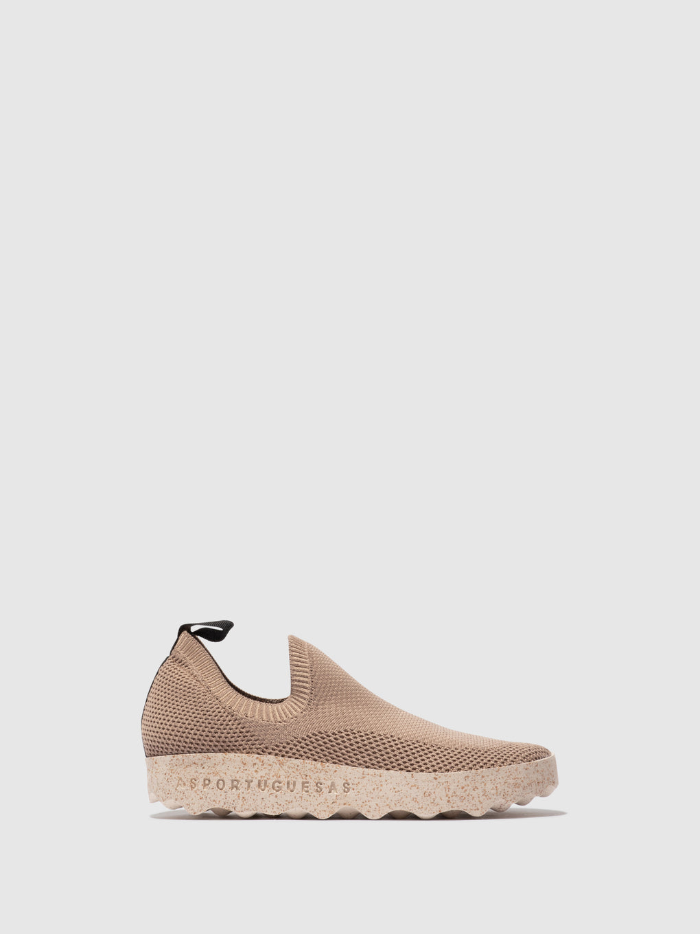 Elasticated Trainers CLIP TAUPE