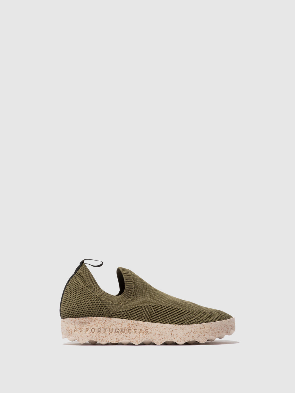 Elasticated Trainers CLIP OLIVE
