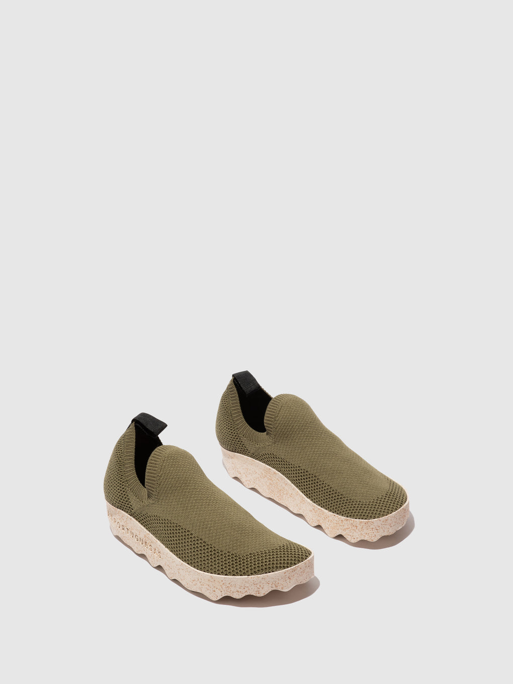 Elasticated Trainers CLIP OLIVE