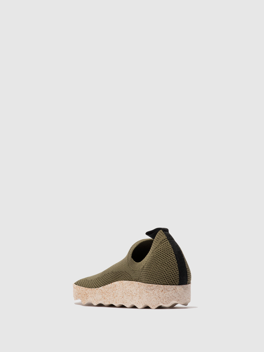 Elasticated Trainers CLIP OLIVE