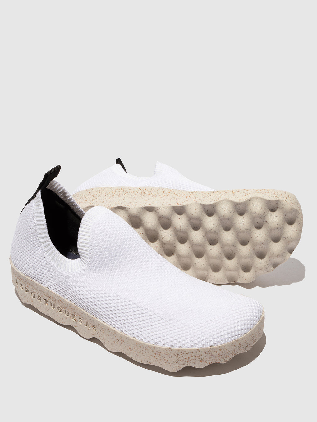 Elasticated Trainers CLIP WHITE