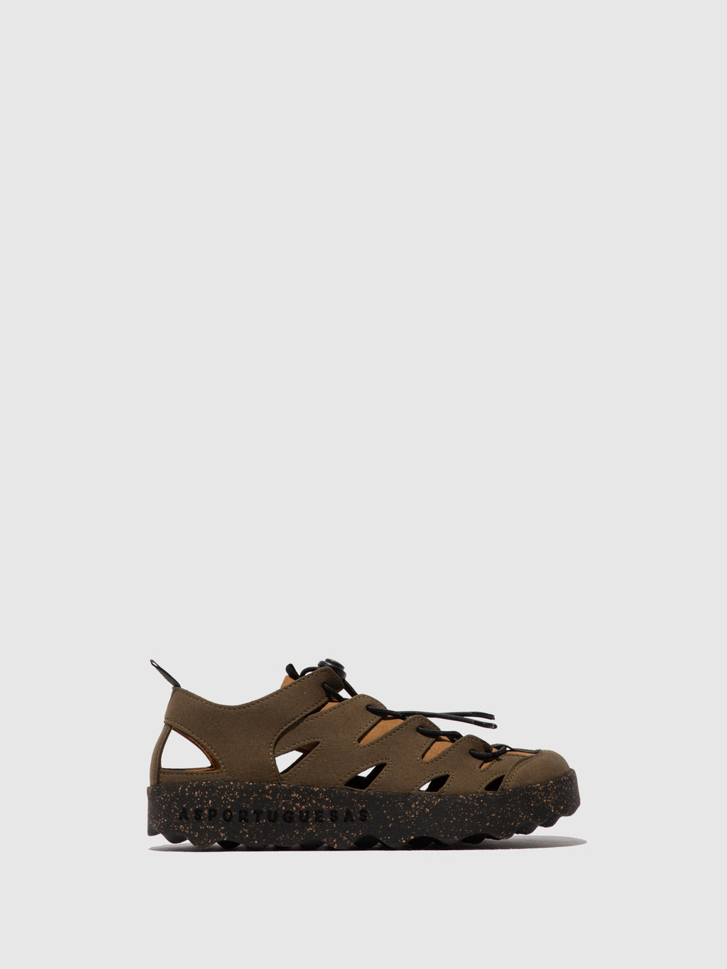 Elasticated Trainers CURE2 MILITAR/TAN